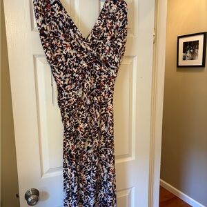 Vince Camuto Backless Multicolor Dress